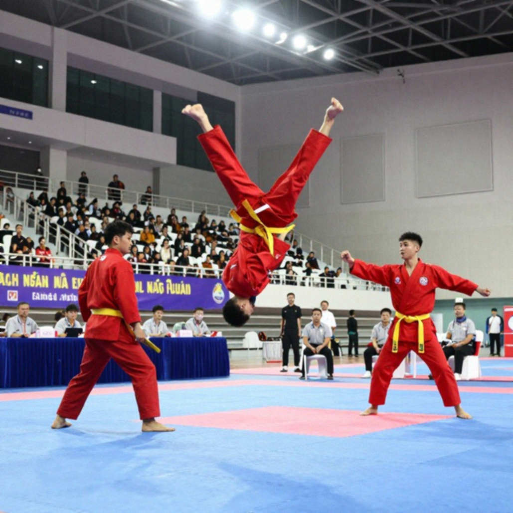 Poomsae Việt Nam ở Chuncheon: cuộc săn vàng mang tên tập thể Poomsae Việt Nam ở Chuncheon: cuộc săn vàng mang tên tập thể